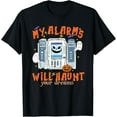 thumbnail image 1 of My Alarms Will Haunt Your Dreams Funny ICU Nurse Halloween T-Shirt TShirt, 1 of 4
