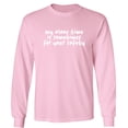 thumbnail image 1 of My Alone Time Is Sometimes Adult Long Sleeve T-shirt, 1 of 3