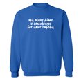 thumbnail image 1 of My Alone Time Is Sometimes Crewneck Sweatshirt, 1 of 1