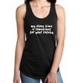 thumbnail image 1 of My Alone Time Is Sometimes Racerback Tank, 1 of 1