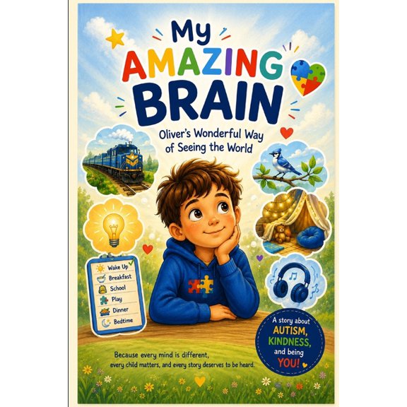 My Amazing Brain: Oliver's Wonderful Way of Seeing the World, (Paperback)