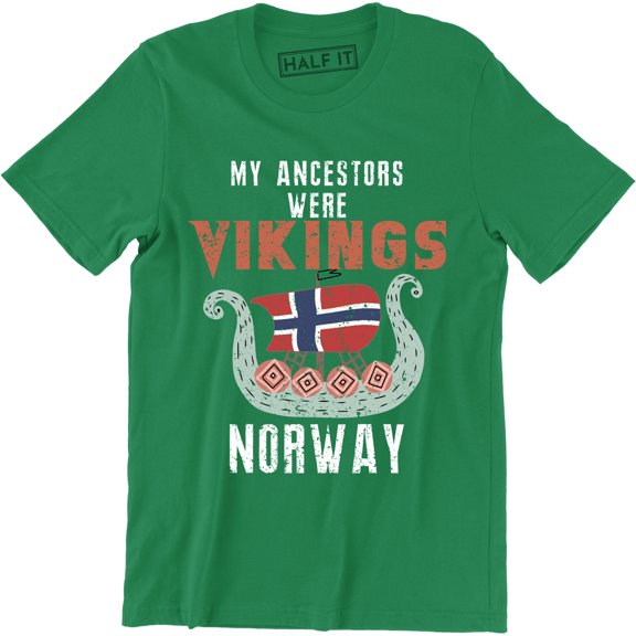 My Ancestors Were Vikings Norway Heritage Drakkar Vikings T-Shirt