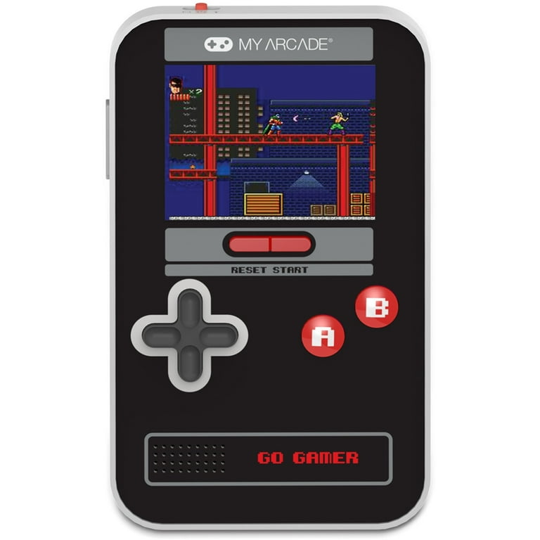 My Arcade, Handheld Video Game System, 300-in-1, Black & Red