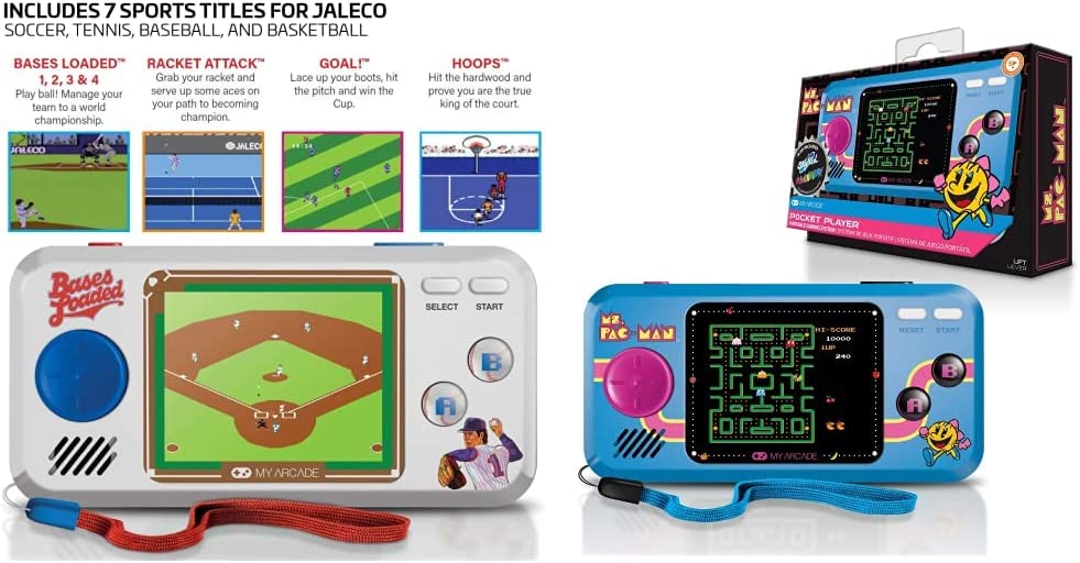 My Arcade Bases Loaded Pocket Player & Pocket Player Handheld Game