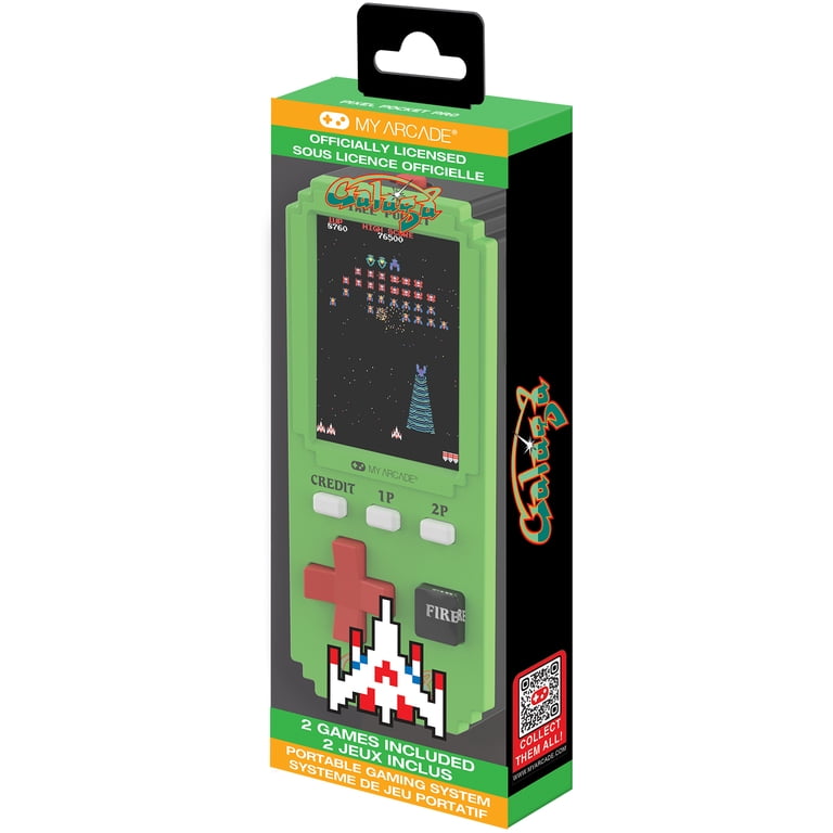My Arcade DGUNL-7132 Galaga Pixel Pocket Pro Handheld Gaming