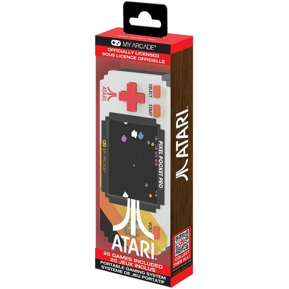 My Arcade - DGUNL-7134 Atari Pixel Pocket Pro Portable Handheld Gaming System