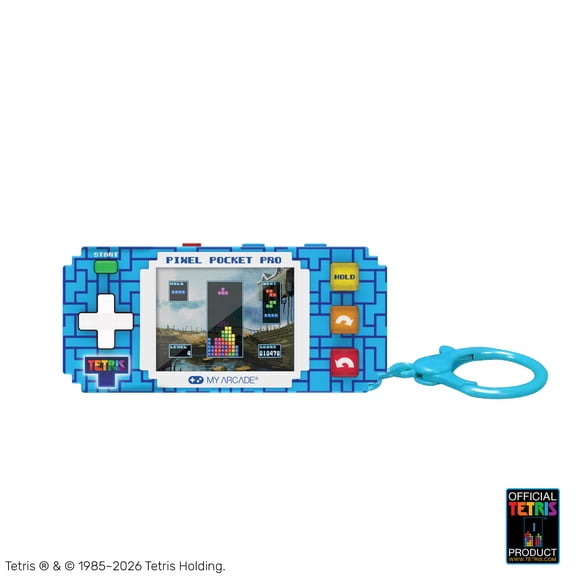 My Arcade - DGUNL-7139 Tetris Pixel Pocket Pro Portable Gaming System