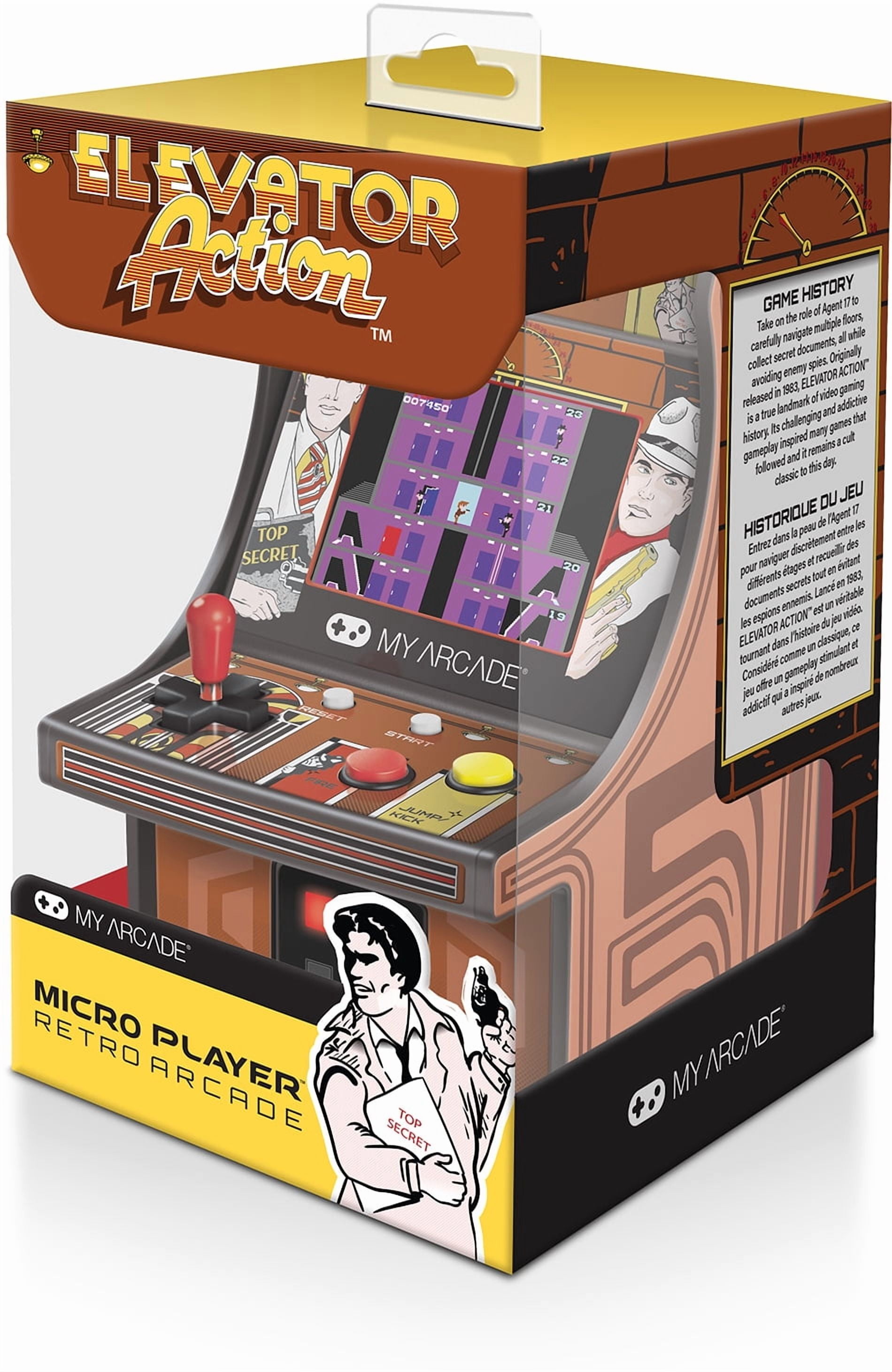Free Shipping! My Arcade Elevator Action Micro Player Cabinet