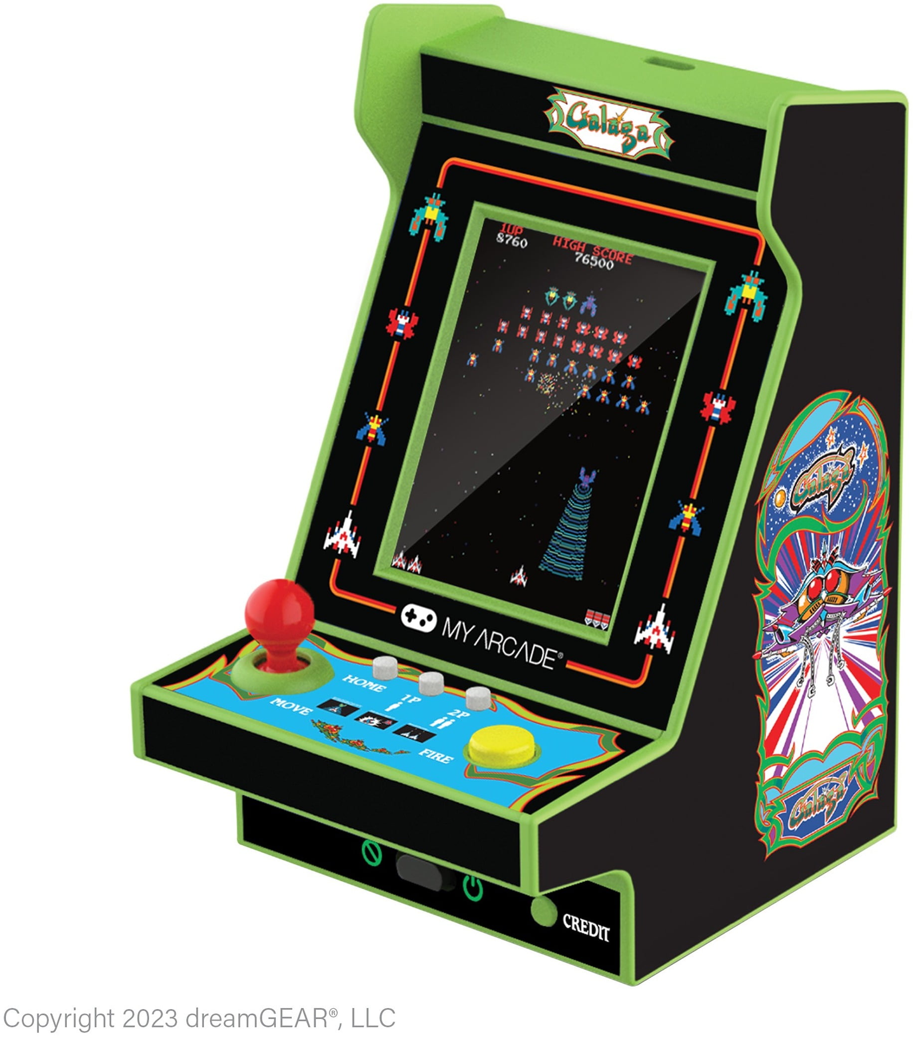 My Arcade - DGUNL-4197 Galaga/Galaxian Nano Player Pro Portable Retro ...