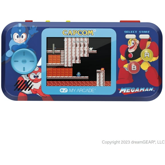 My Arcade - DGUNL-4191 Mega Man Pocket Player Pro Handheld Portable Gaming System (6 GAMES IN 1)