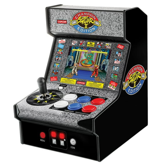My Arcade Street Fighter II Champion Edition Micro Player Retro Mini Arcade Machine