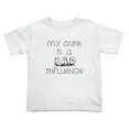 thumbnail image 1 of My Aunt Is A Bad Influence Funny Toddler T Shirts for Boys Girls (White, 3T), 1 of 5