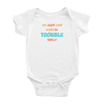 thumbnail image 1 of My Aunt and I Got in Trouble Today Cute Baby Clothing Bodysuits Boy Girl Unisex, 1 of 5