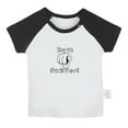thumbnail image 1 of My Auntie Loves Me To The Moon and Back Funny T shirt For Baby, Newborn Babies T-shirts, Infant Tops, 0-24M Kids Graphic Tees Clothing (Short Black Raglan T-shirt, 18-24 Months), 1 of 4