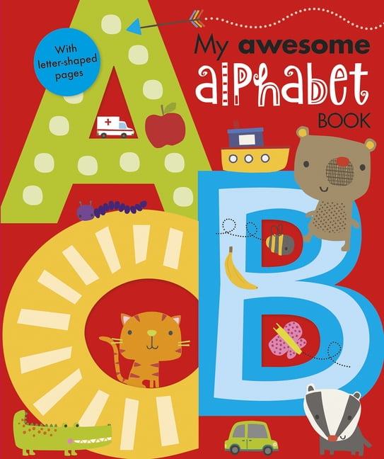 My Awesome Alphabet Book (Board Book) - Walmart.com