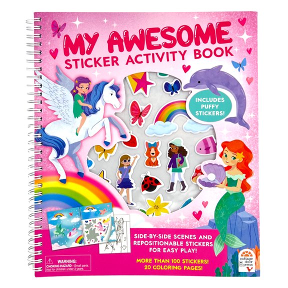 My Awesome Sticker Activity Book, (Paperback)