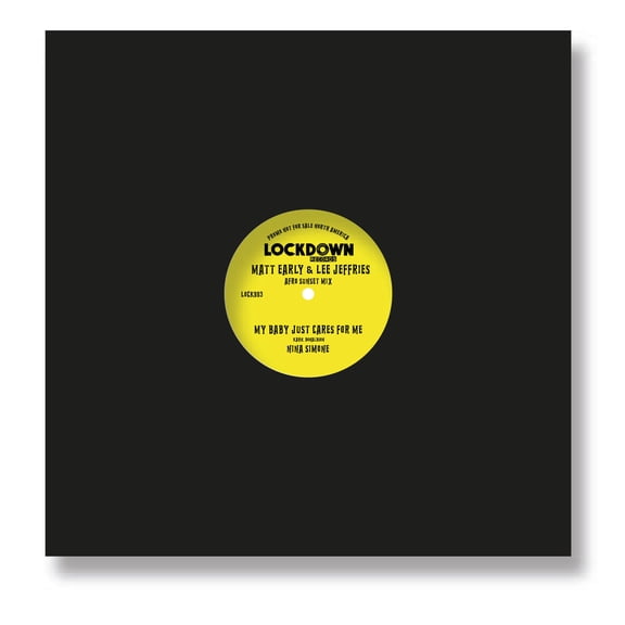 Nina Simone My Baby Just Cares for Me (Vinyl Record) 12" EP