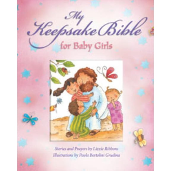 My Baby Keepsake Bible for Baby Girls, (Hardcover)