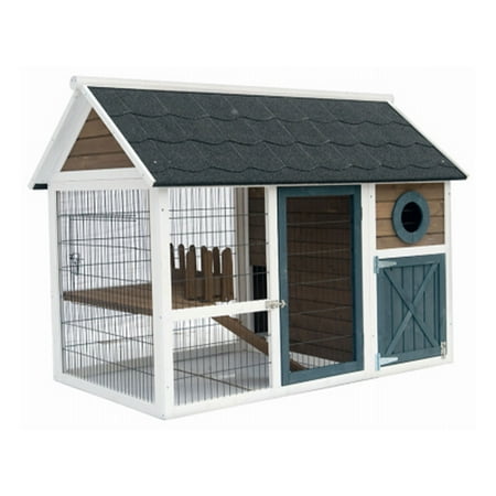 My Backyard Farm DDP-1550 2-Story Hutch Bunny Barn - Quantity 1
