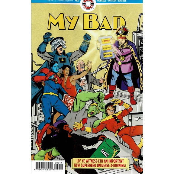 My Bad (Ahoy) #2 VF ; Ahoy Comic Book