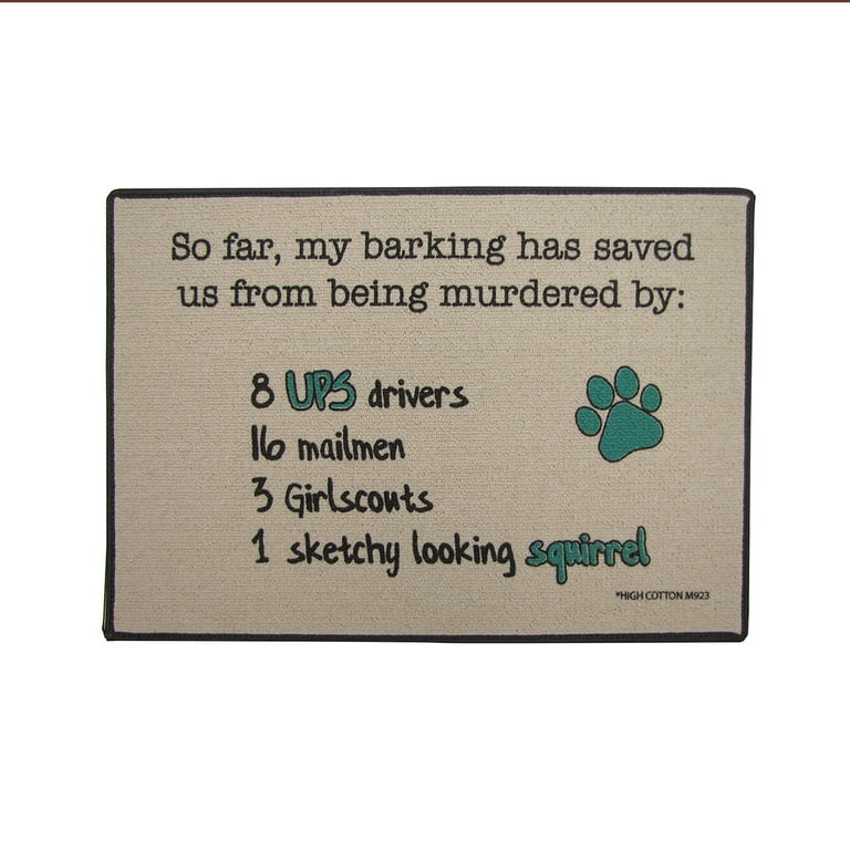 Funny Welcome Dont Expect Much Outdoor Doormat Novelty Floor Rug Front Door Mat