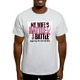 thumbnail image 1 of CafePress - My Battle Too 1 (Wife BC) Light T Shirt - Men's Classic Graphic T-Shirt, 1 of 4