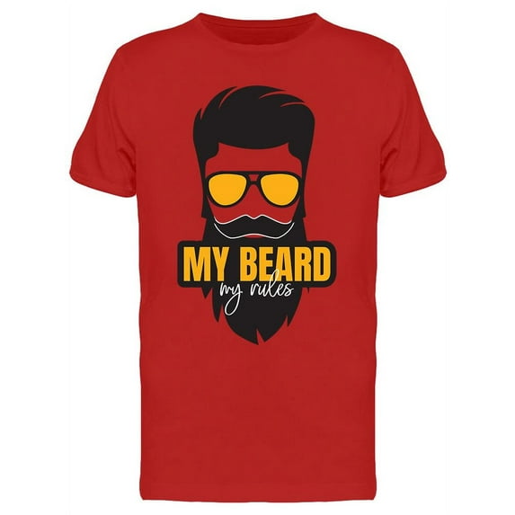 My Beard, My Rules T-Shirt Men -Image by Shutterstock, Male XX-Large