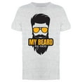 thumbnail image 1 of My Beard, My Rules T-Shirt Men -Image by Shutterstock, Male x-Large, 1 of 2