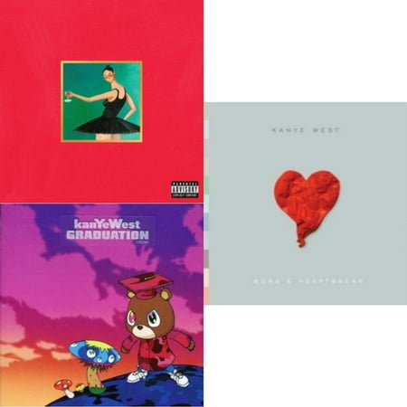 My Beautiful Dark Twisted Fantasy & Graduation & 808S & Heartbreak [CD Bundle]
