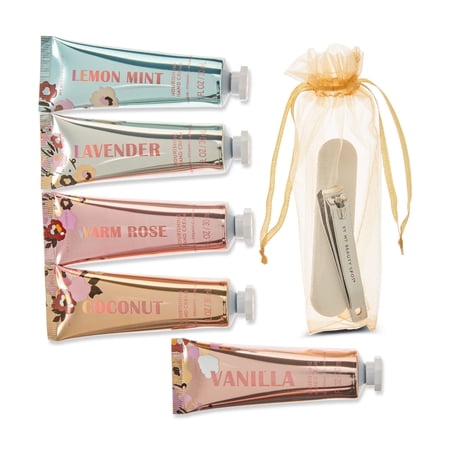 My Beauty Spot Rose Gold Hand Care Set – 8-Piece Collection, 150 ml Moisturizers & Treatments
