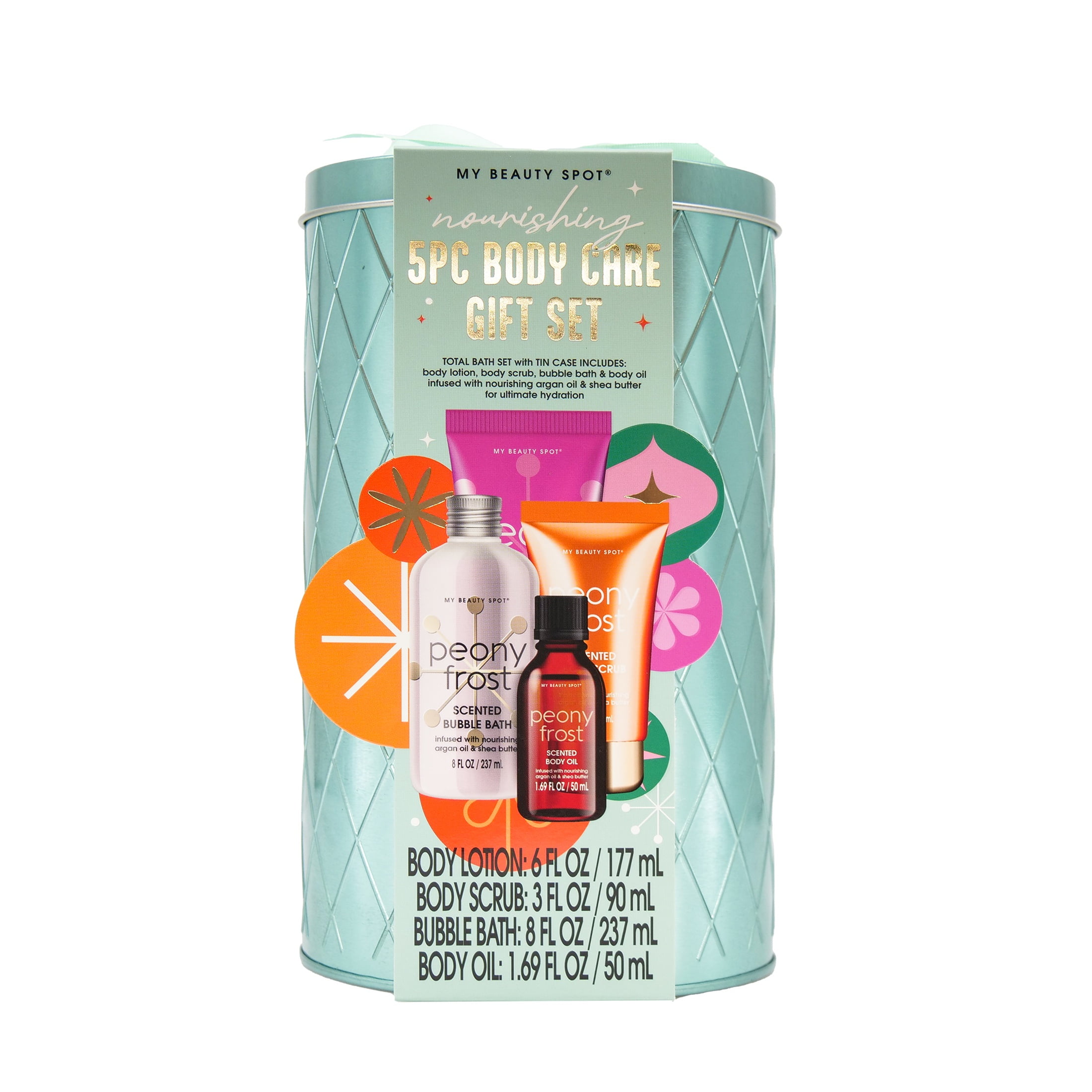 My Beauty Spot Body Nourishing Body Care Gift Set with Tin Case