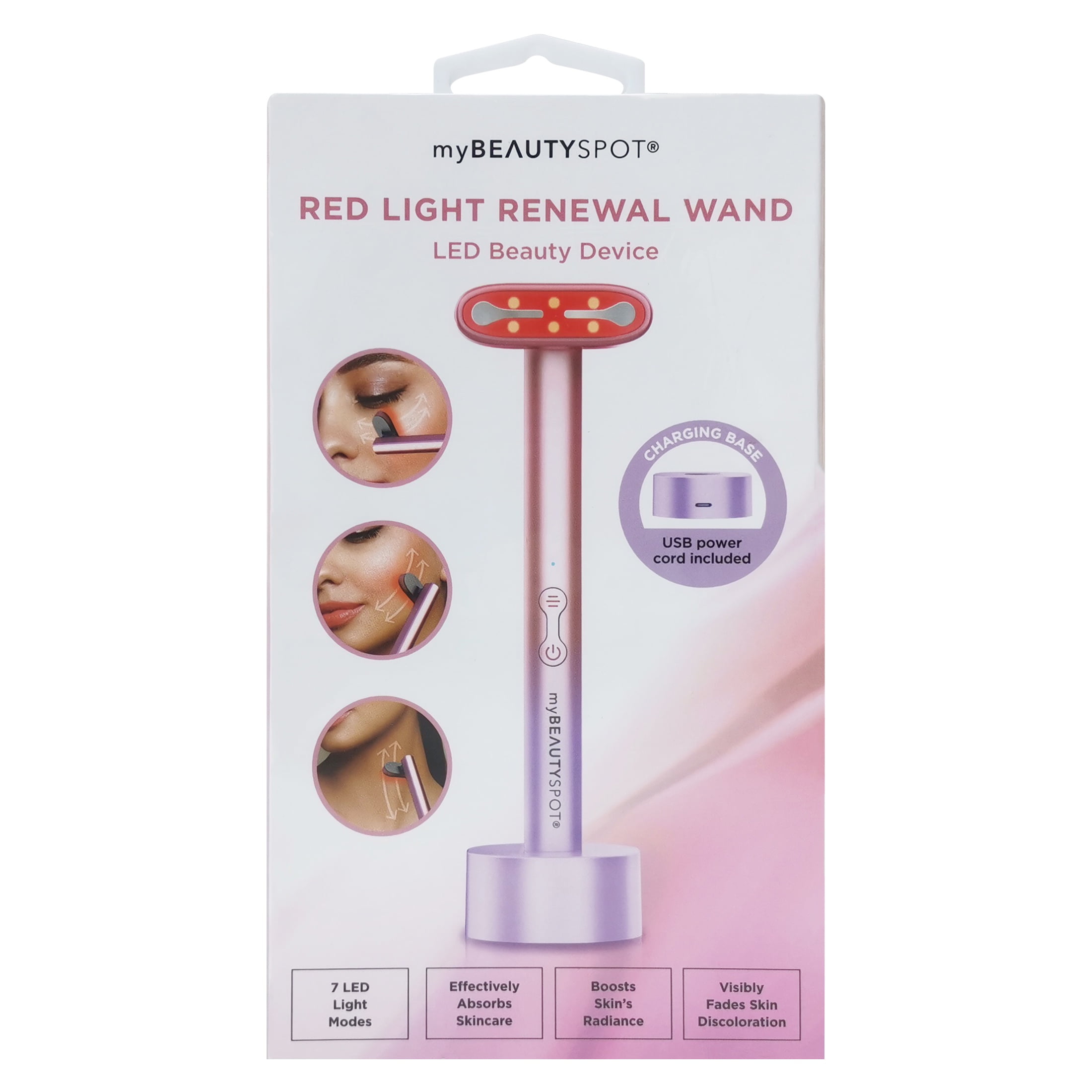 My Beauty Spot Red Light Renewal Wand for Face and Neck