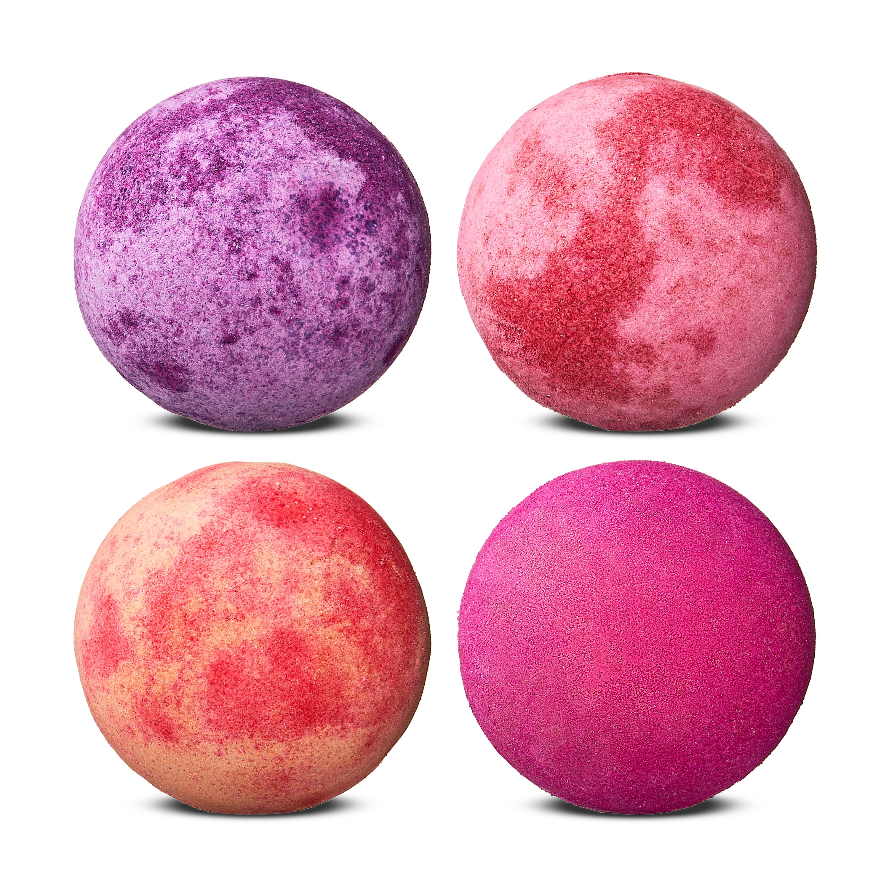 My Beauty Spot Rose Gold Scented Bath Fizzers, 4 Pieces