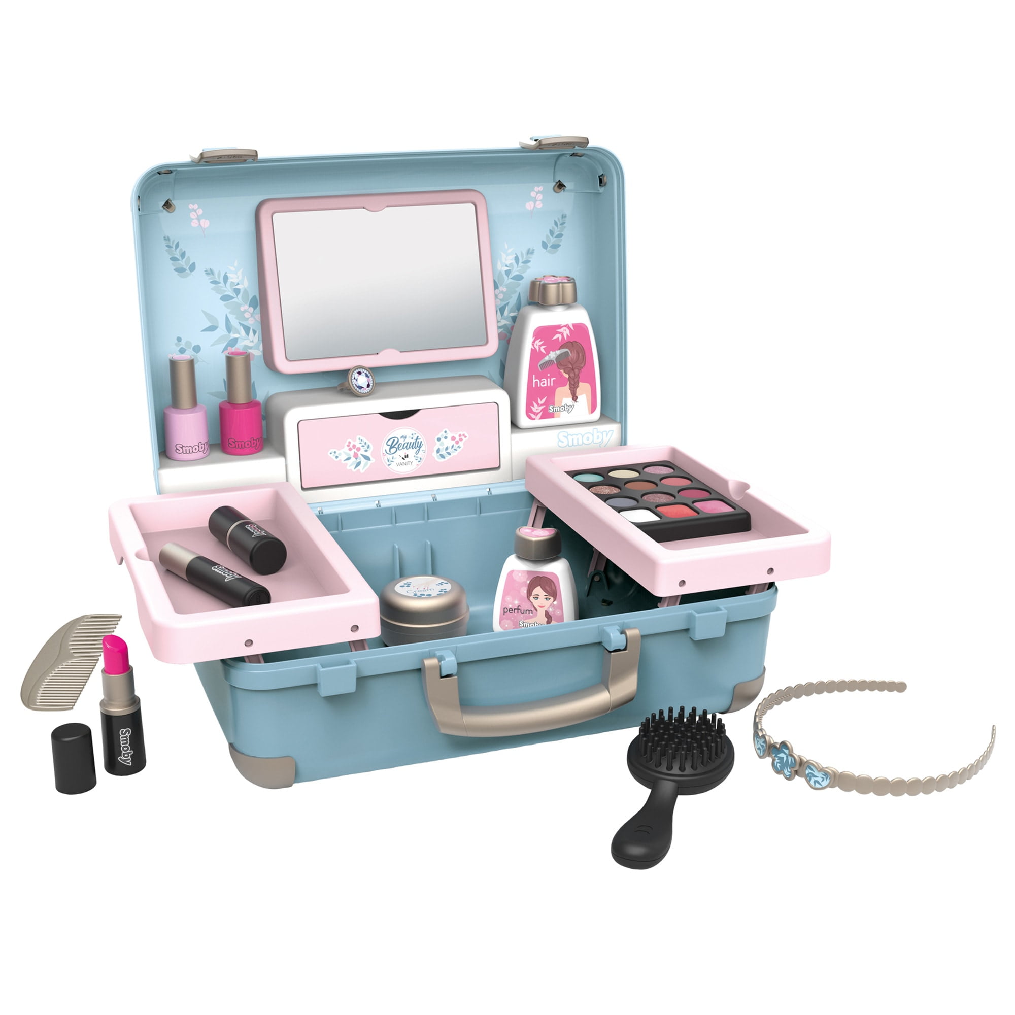 Smoby - My Beauty Vanity: Carry Case - 13 Accessory Portable Case