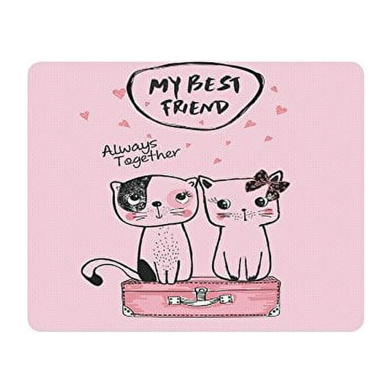 My Best Friend Mouse Pad Gaming Mousepad 9.84"(L) x 7.87"(W)