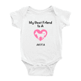 thumbnail image 1 of My Best Friend is A Akita Dog Funny Baby Outfits 0-3 Months, 1 of 5