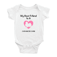 thumbnail image 1 of My Best Friend is A Japanese Chin Dog Funny Baby Outfits 0-3 Months, 1 of 5