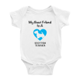 thumbnail image 1 of My Best Friend is A Scottish Terrier Dog Funny Baby Outfits 0-3 Months, 1 of 5