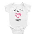 thumbnail image 1 of My Best Friend is A Scottish Terrier Dog Funny Baby Outfits 0-3 Months, 1 of 5