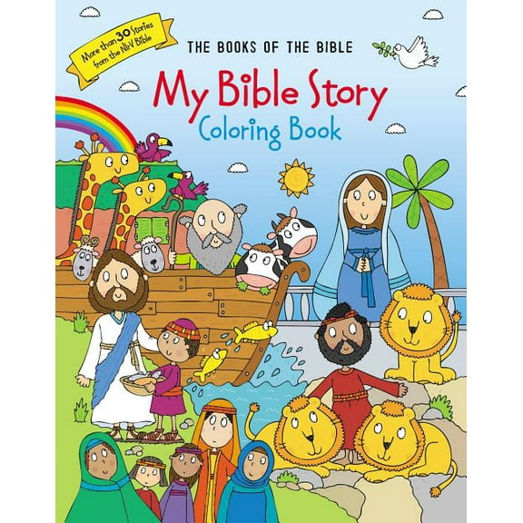 My Bible Story Coloring Book: The Books of the Bible, (Paperback)