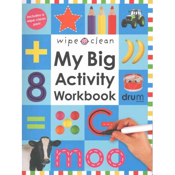 My Big Activity Workbook Roger Priddy,Priddy Books (Spiral-Bound)