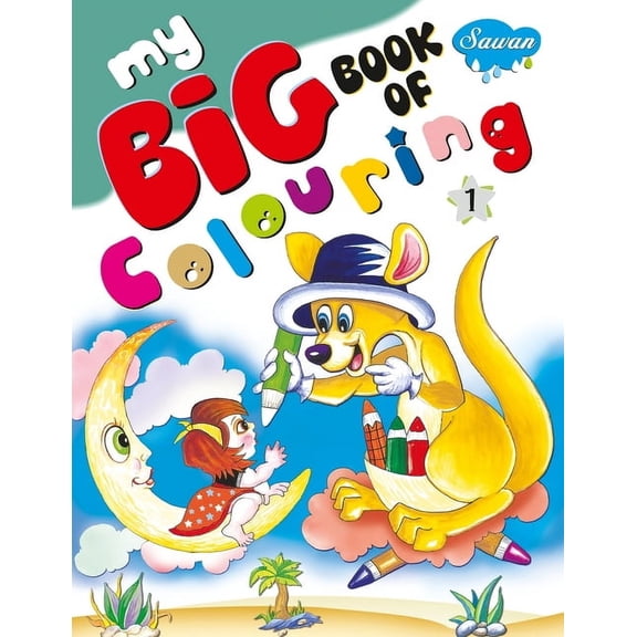 My Big Book of Colouring-1, (Paperback)