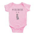 thumbnail image 1 of My Big Brother Is A Australian Cattle Dog Cute Baby Clothes Bodysuit Boy Girl Unisex, 1 of 5