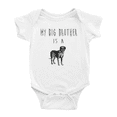 thumbnail image 1 of My Big Brother Is A Cane Corso Dog Cute Baby Clothing Bodysuits Boy Girl Unisex, 1 of 5