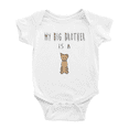 thumbnail image 1 of My Big Brother Is A Chinook Dog Cute Baby Clothing Bodysuits Boy Girl Unisex, 1 of 5
