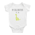 thumbnail image 1 of My Big Brother Is A Dinosaur Cute Baby Clothing Boy Girl, 1 of 5