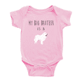 thumbnail image 1 of My Big Brother Is A Great Pyrenees Dog Cute Baby Boy Girl Clothing Gift, 1 of 5