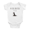 thumbnail image 1 of My Big Brother Is A Mountain Dog Cute Baby Clothing Bodysuits Boy Girl Unisex, 1 of 5