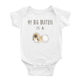 thumbnail image 1 of My Big Brother Is A Pekingese Dog Funny Baby Jumpsuit Boy Girl Unisex, 1 of 5