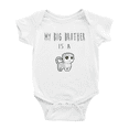 thumbnail image 1 of My Big Brother Is A Scottish Fold Cat Funny Baby Clothing Bodysuits For Boy Girl, 1 of 5